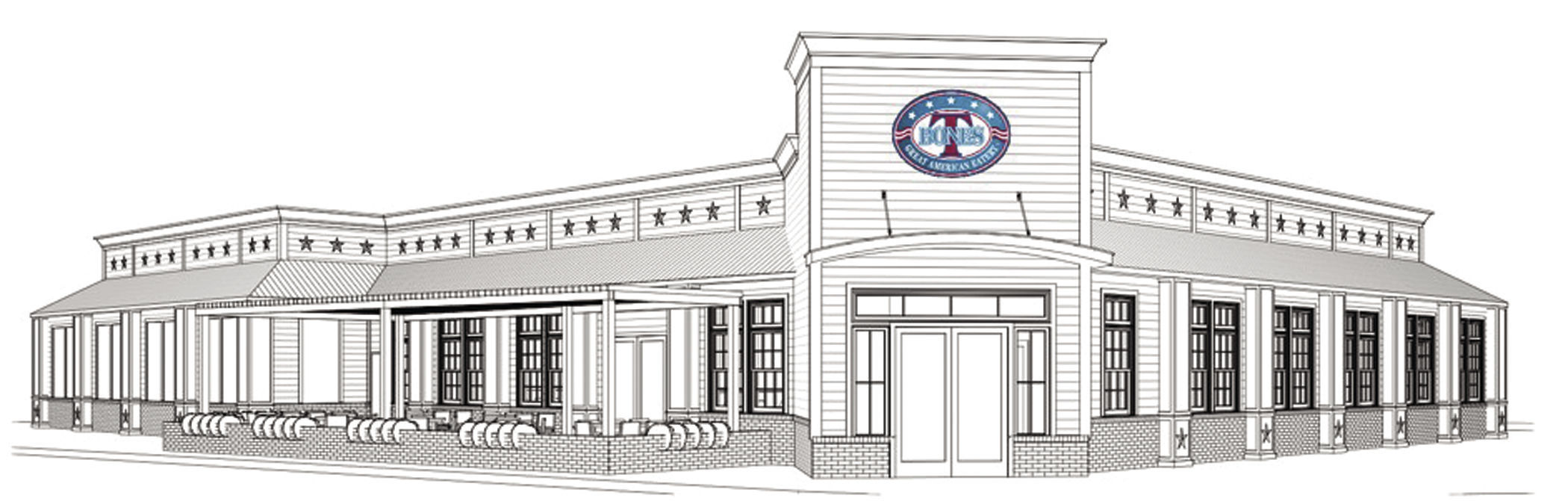 A rendering of Concord's new T-bones